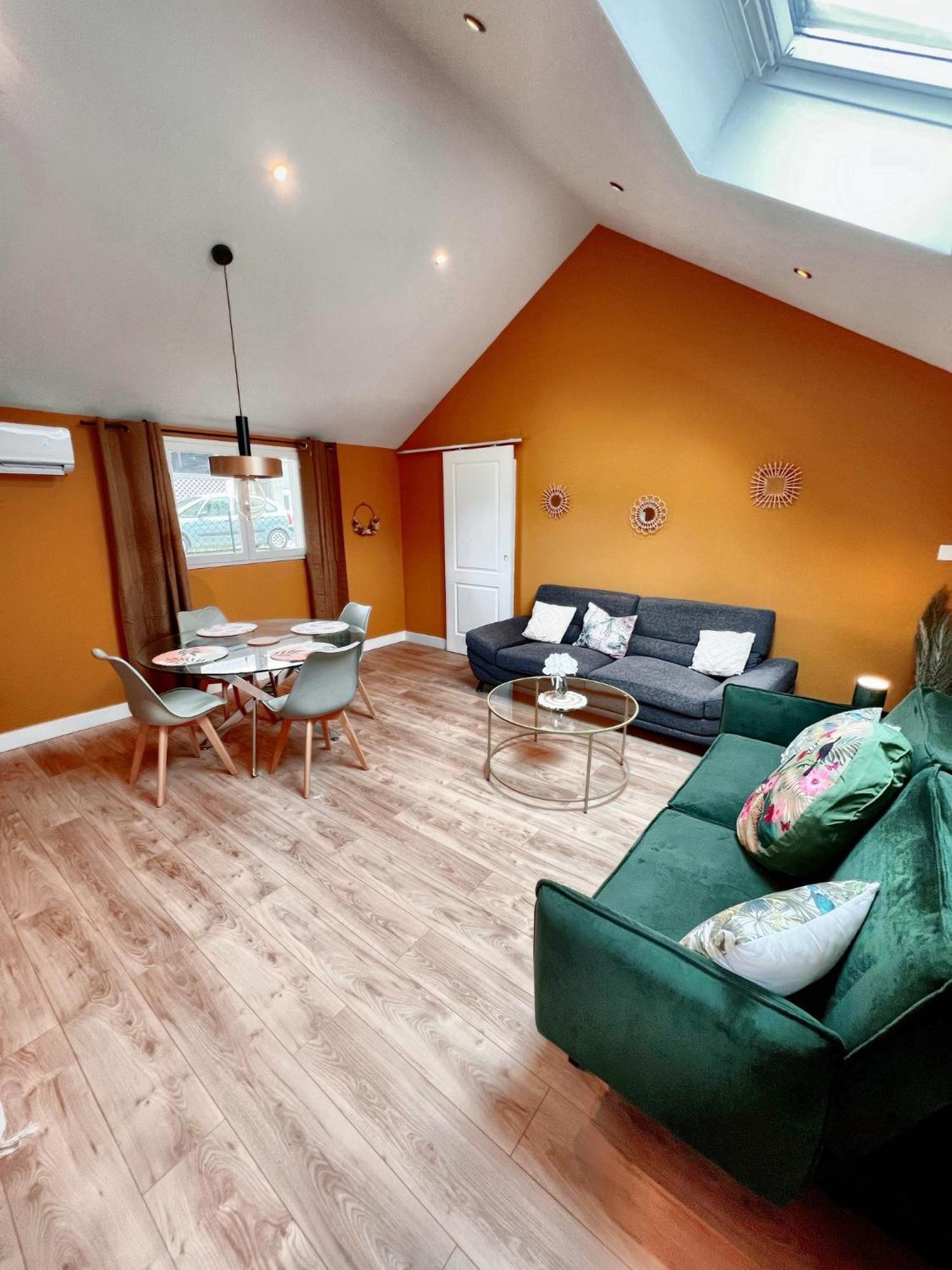 Maison T3 2Ch Climatisee Terrasse Parking Gratuit Saint-Julien-les-Villas Exteriör bild